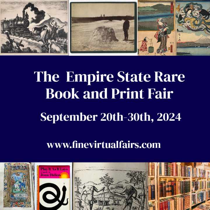 2024 Empire State Rare Book and Print Fair